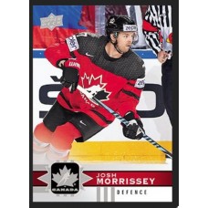 17 Josh Morrissey Base Set 2017-18 Canadian Tire Upper Deck Team Canada